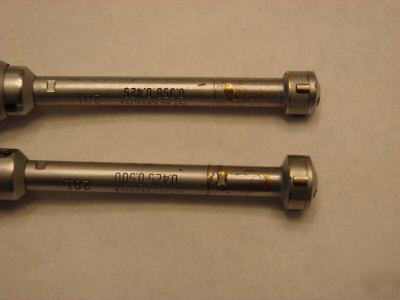 Brown and sharpe intrimik bore micrometers gage hole &