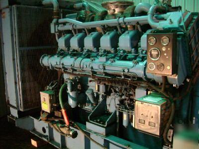 1000 kw 1MW mitsubishi kato generator diesel no 