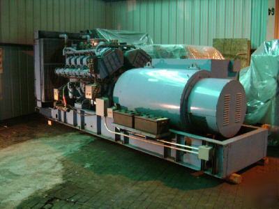 1000 kw 1MW mitsubishi kato generator diesel no 