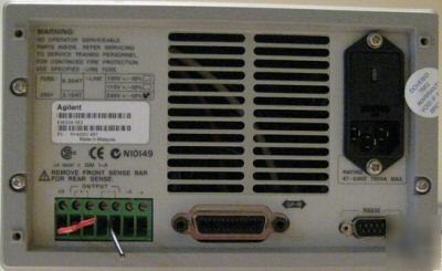 Agilent E3633A programmable dc power supply single outp