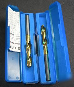 2 mitsubishi 12.5MM MZE1250MA-k solid carbide tin drill