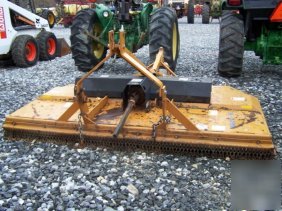 251: woods 208 8' pull type rotary mower for tractors