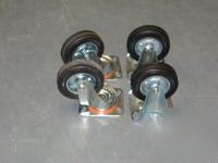 Castors - 4 x 4