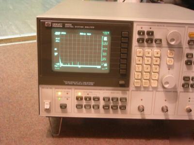 Hp 3563A control systems analyzer audio fft / spectrum