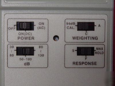 Mhc / itm instruments sound level meter