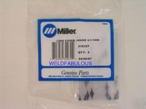 Miller 216327 elite inside lens cover pkg = 5