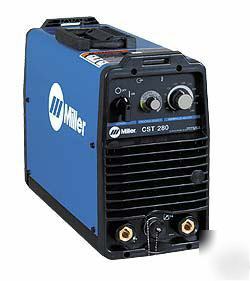 Miller cst-280 stick/tig welder tweco 907244011