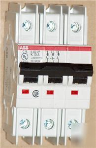 New abb circuit breaker din rail mount S203UP-K10