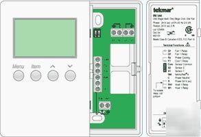 New tekmar 544 NET4 thermostat one stage heat cool fan 