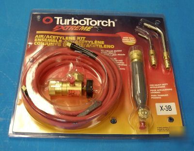 New turbotorch x-3B air/acetylene kit