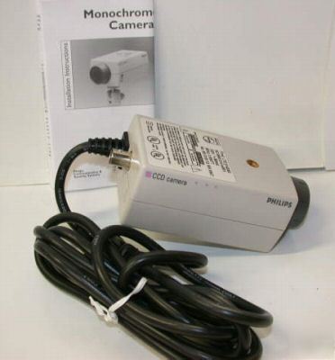 Philips bosch ^ ltc 0143/60 security camera b&w