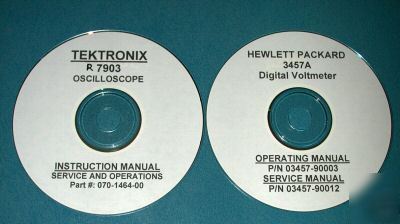 Tektronix R7903 + 52 plug-ins 61 manual set