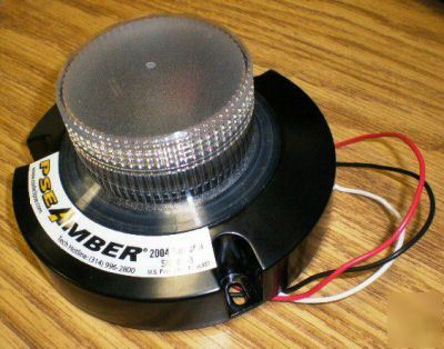 Code 3 pse amber led beacon permanent mount 2004ATH