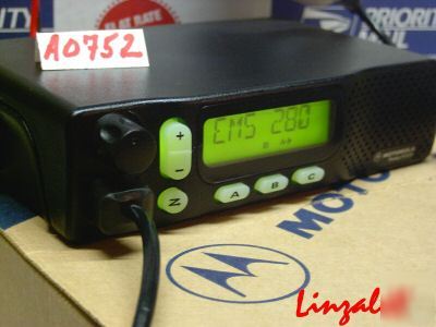 Motorola M1225 40 watt vhf mobile radio m-1225 20-ch 