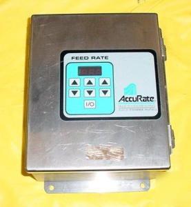 New schenck accurate solids feed rate meter controller 