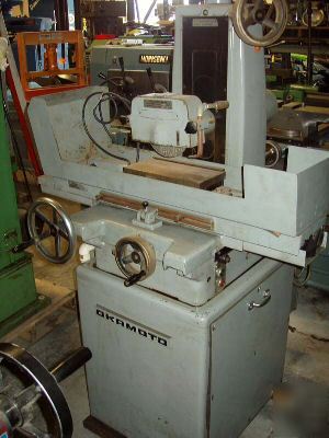 Okamoto 618 surface grinder 2HP chuck size 6