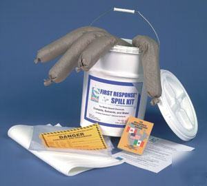 5 gallon spill response kit - spill cleanup