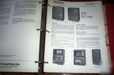 Huge catalog of climatrol heating equipment 1960's-70's