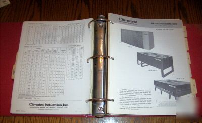 Huge catalog of climatrol heating equipment 1960's-70's