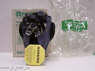 Msa ultravue full mask facepiece respirator (s) 