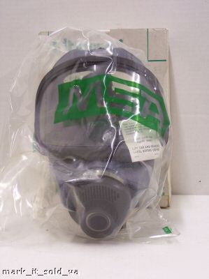 Msa ultravue full mask facepiece respirator (s) 