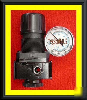 New arrow compressed air regulator in the box + gauge