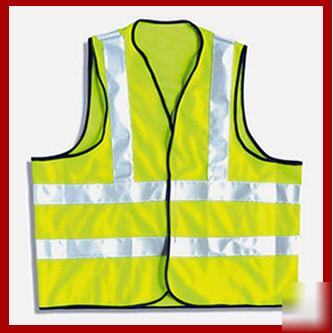 New child reflective hi visibility safety vest sz med