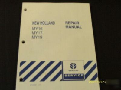 New holland MY16 MY17 MY19 yard tractor service manual