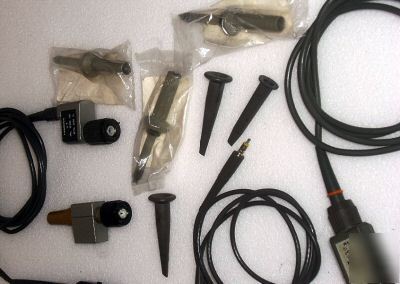 New tek P6134 P6063B probe w/ 24 misc.parts & used