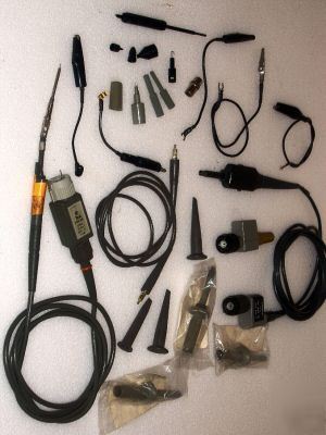 New tek P6134 P6063B probe w/ 24 misc.parts & used