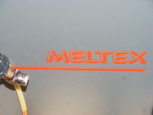 Nordson hot melt system mc series, meltex, adhesive gun