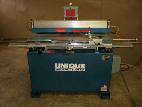 Unique 250MC 250 mc raised panel door machine