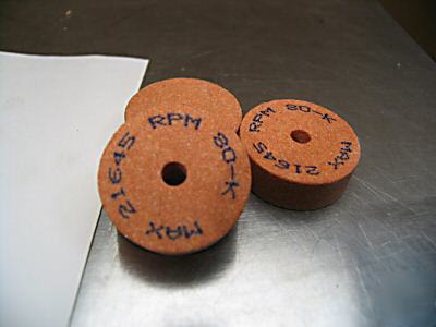 20 small unmounted die grinding wheels(1 1/2X1/2X1/4)h