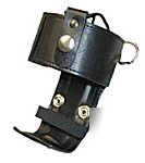 Boston leather firefighter ems police radio holder