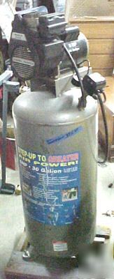 Campbell hausfeld 5 hp air compressor upright oil less