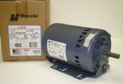 H842 belt dive motor 1 hp 200-230/460 v 56H fr 3450