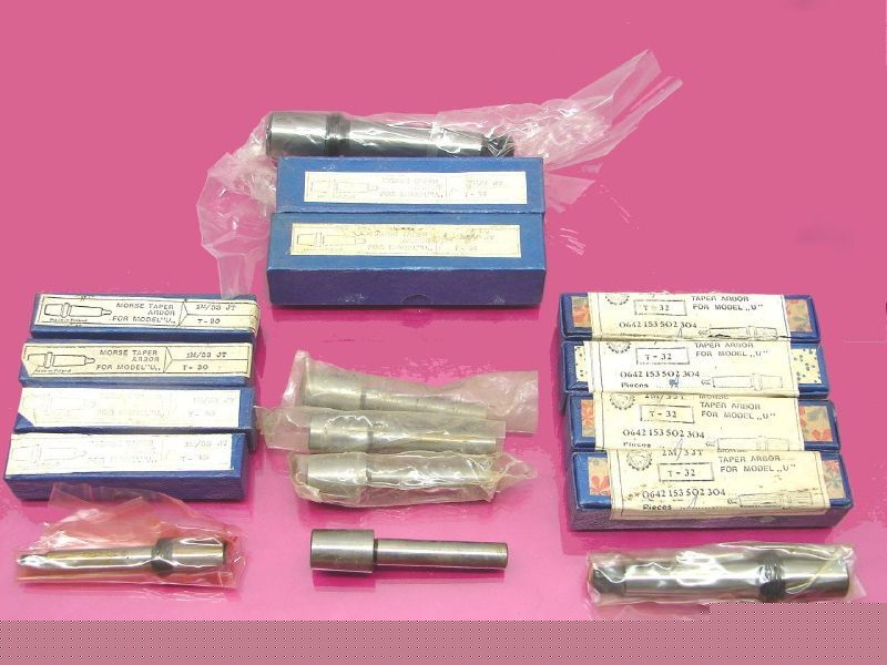New 14 drill chuck arbor arbors mix lot (1625F)