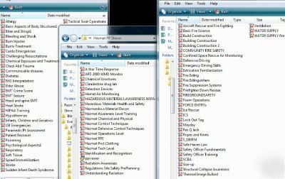 New firefighter ems hazmat powerpoint training cds