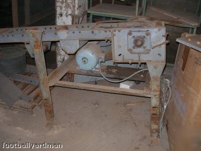 Used 11 inch belt conveyor system