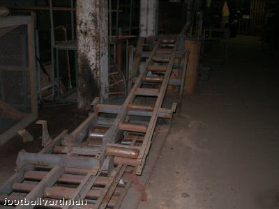 Used 11 inch belt conveyor system