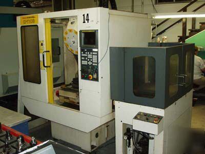 Fanuc robodrill t-10B pallet shuttle '95 fanuc 16 cntl