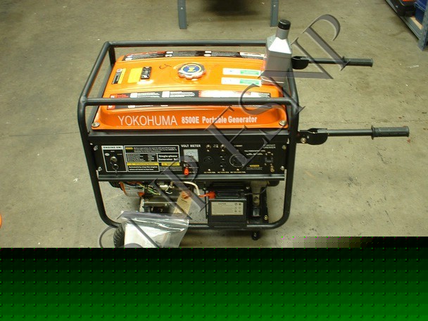07 yokohuma 8500 watt 120/240V 16HP 7GAL generator wty