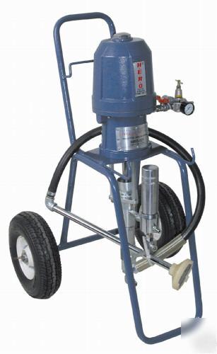 Airless paint sprayer - air powered - hero HRO321