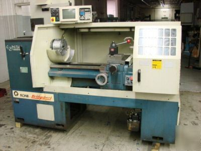 Bridgeport romi ez path ii cnc lathe 