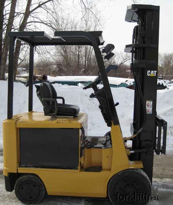 Cat/mitsu electric 5,000LB forklift lifttruck