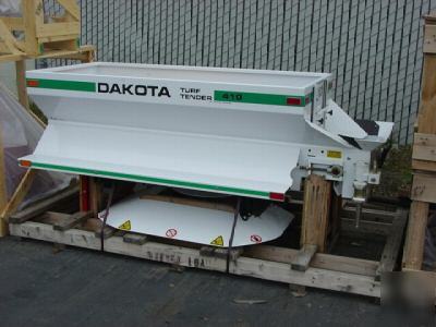 Dakota topdresser 410 turf tender seeder grass sand