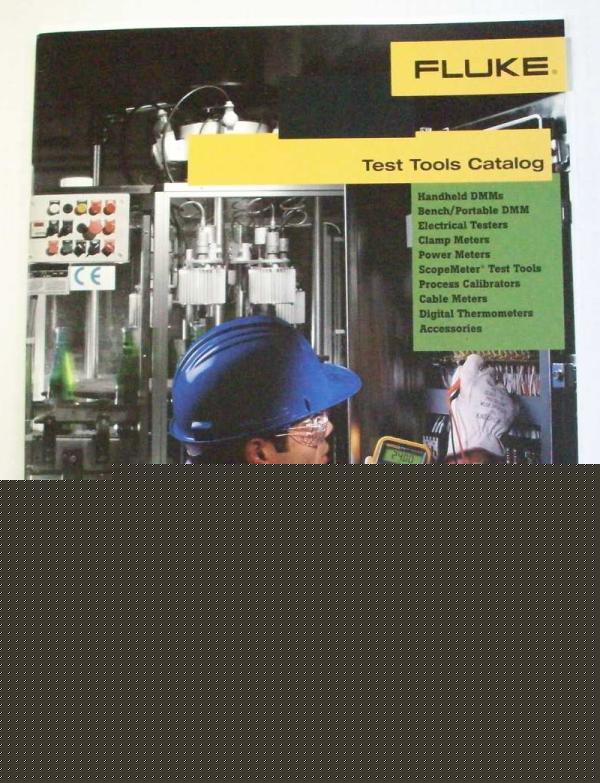 Fluke test tools catalog 1999 - $5 shipping 