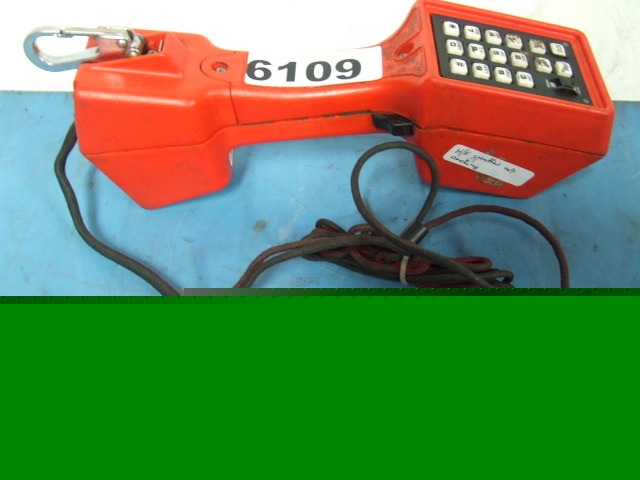 Harris dracon TS22 lines / techs test handset buttinski