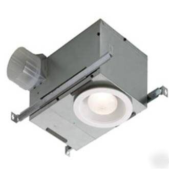 New broan 744 quiet bath fan rec. light 70CFM bathroom