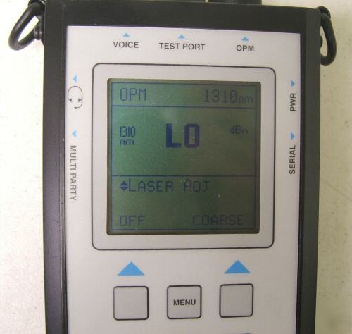 Noyes turbotest 500 olt-504 fc optical loss test set